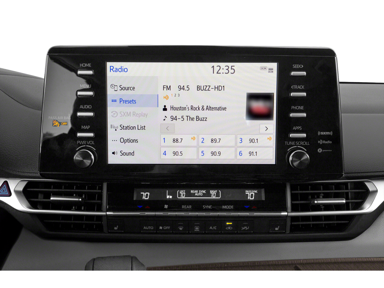 2022 Toyota Sienna XLE HYBRID 7 Passenger