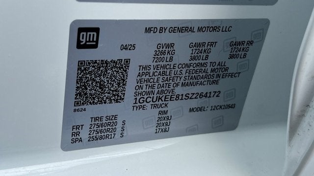 2025 Chevrolet Silverado 1500 RST