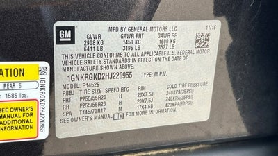 2017 Chevrolet Traverse LT 1LT