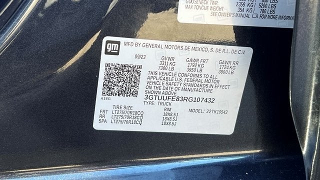 2024 GMC Sierra 1500 AT4X