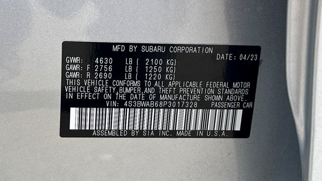 2023 Subaru Legacy Base