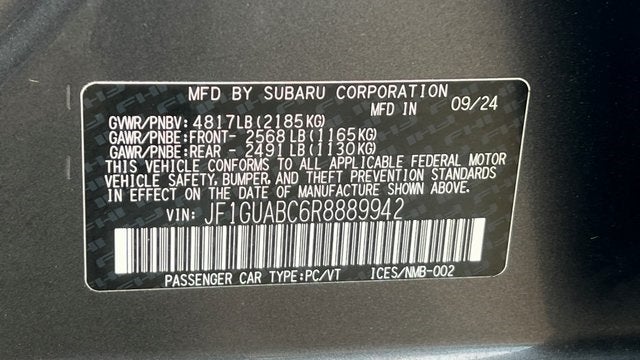 2024 Subaru Impreza Base