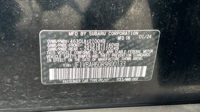 2024 Subaru WRX Premium