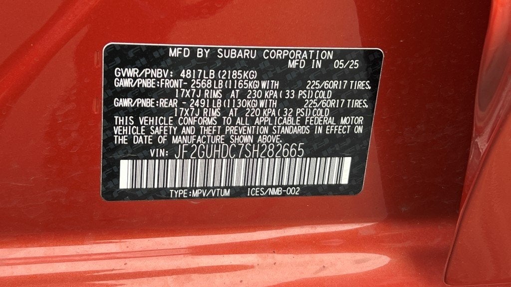 2025 Subaru Crosstrek Premium