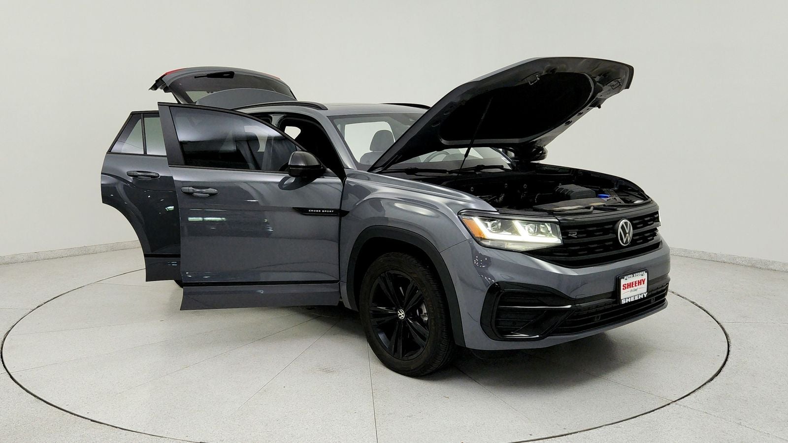2023 Volkswagen Atlas Cross Sport 2.0T SEL R-Line Black