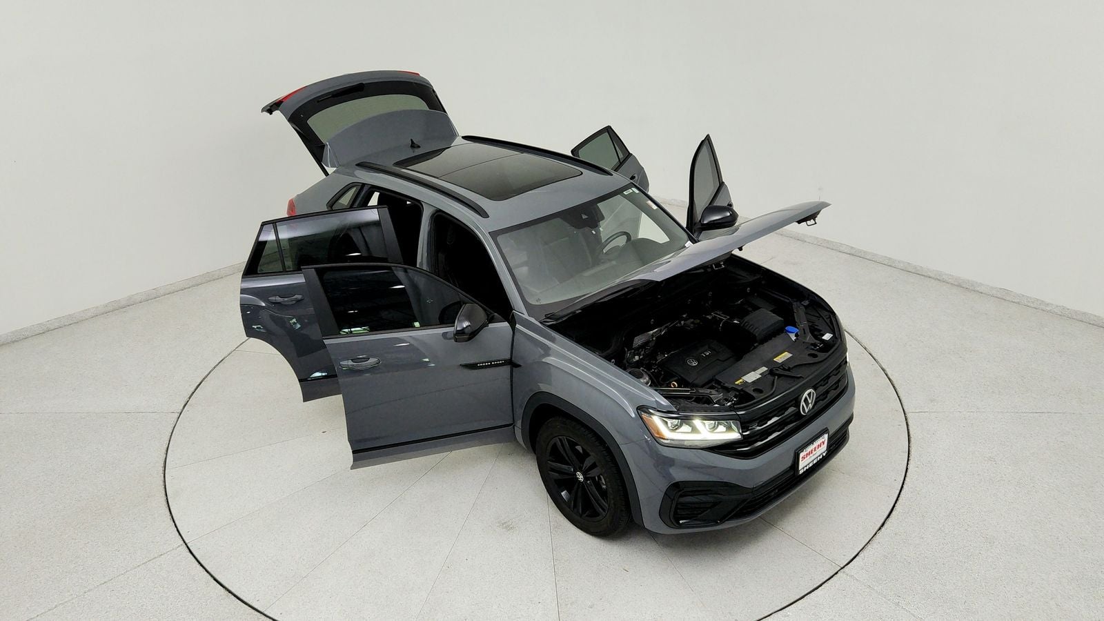 2023 Volkswagen Atlas Cross Sport 2.0T SEL R-Line Black
