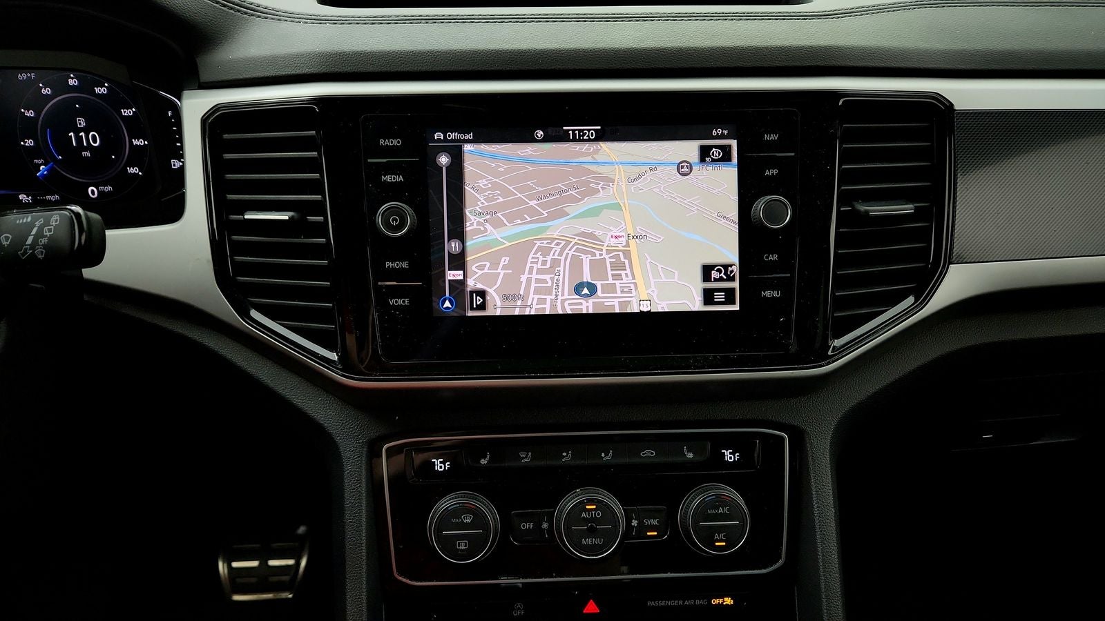 2023 Volkswagen Atlas Cross Sport 2.0T SEL R-Line Black