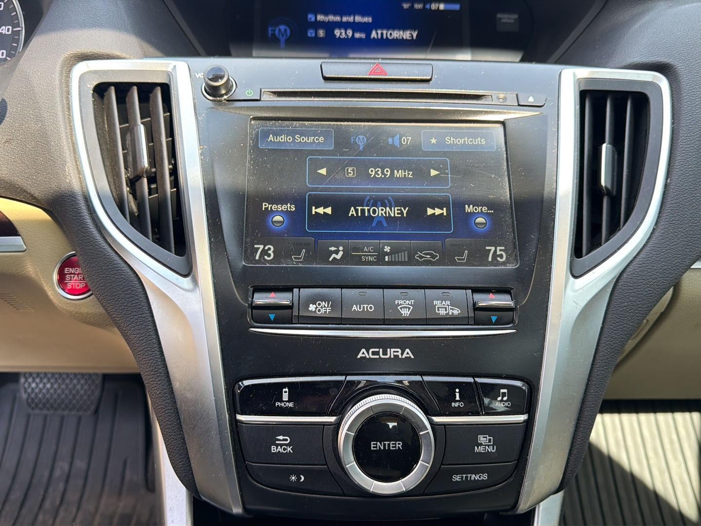 2015 Acura Tlx 4DR SDN FWD