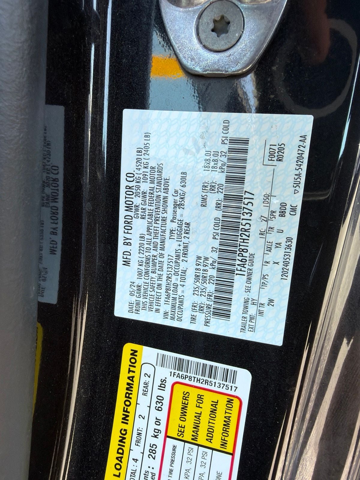 2024 Ford Mustang EcoBoost