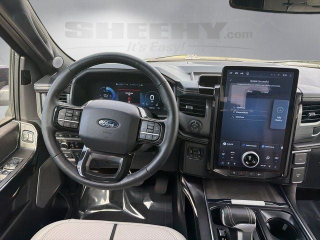 Certified 2024 Ford F-150 Lightning Platinum with VIN 1FT6W7L76RWG19321 for sale in Gaithersburg, MD