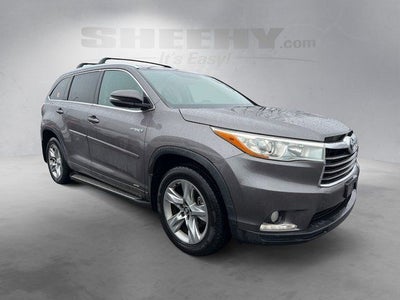 2016 Toyota Highlander Hybrid Limited