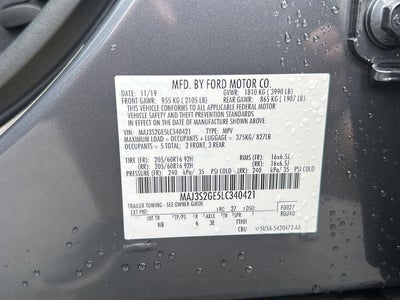 2020 Ford EcoSport SE