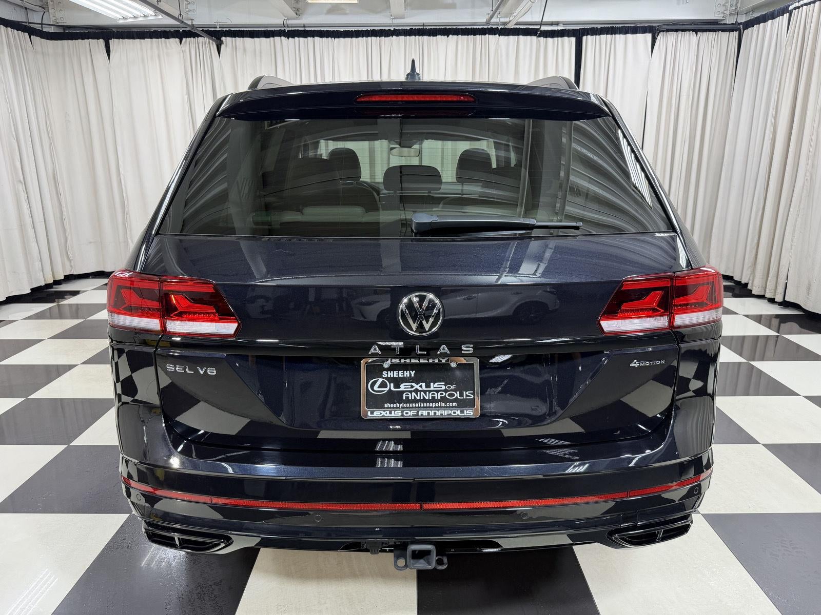 2023 Volkswagen Atlas 3.6L V6 SEL R-Line Black
