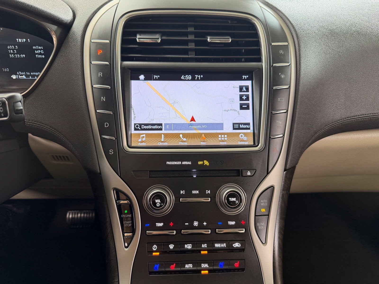 2019 Lincoln Nautilus Reserve
