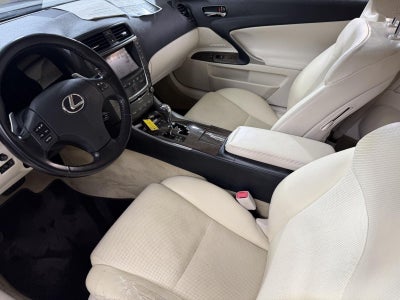 2010 Lexus Is 250C 2DR CONV AUTO
