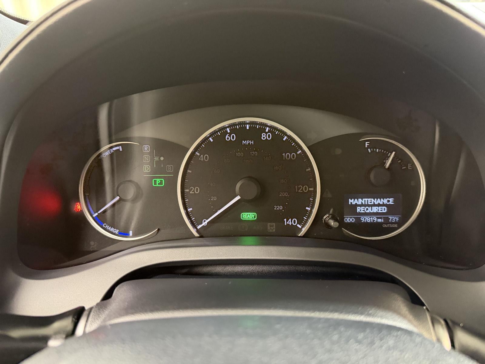 2015 Lexus Ct 200H Hybrid