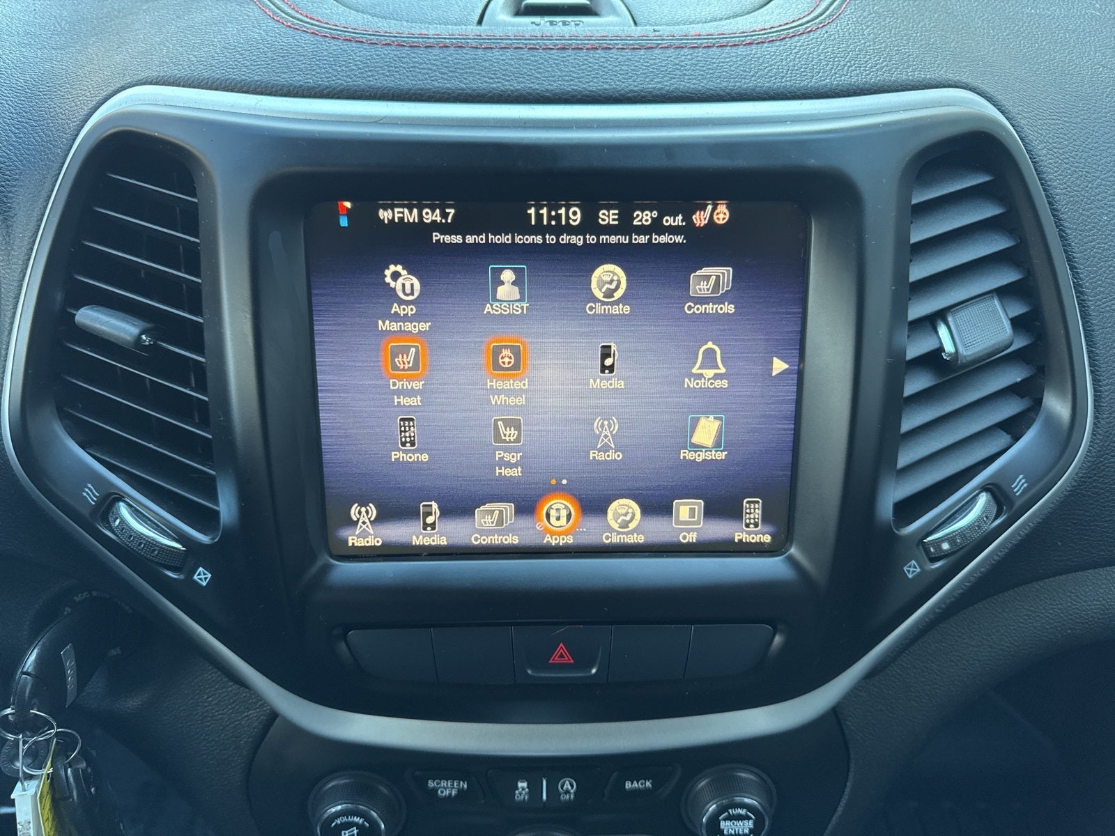 2015 Jeep Cherokee Trailhawk