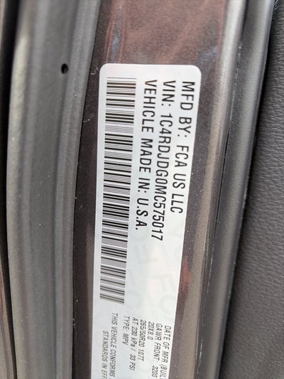 2021 Dodge Durango GT Plus