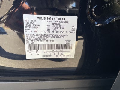 2022 Ford Explorer Platinum