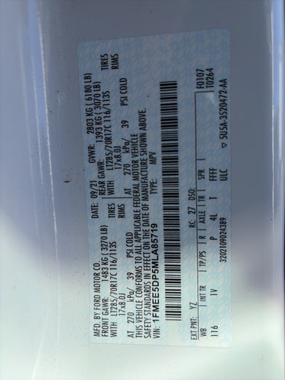 2021 Ford Bronco Badlands