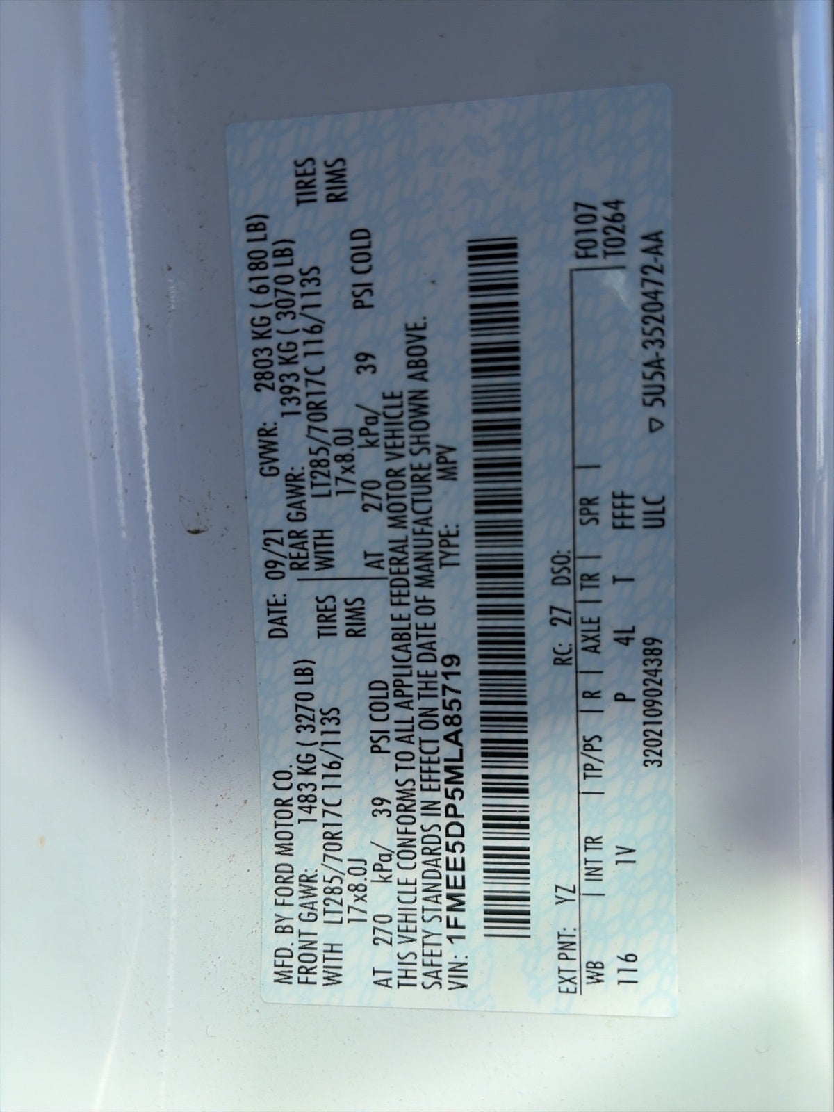 2021 Ford Bronco Badlands