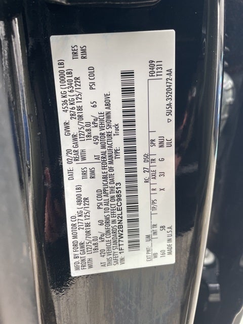 2020 Ford F-250SD Lariat