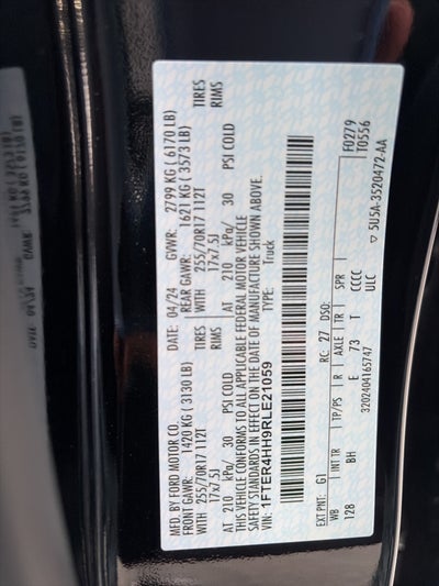 2024 Ford Ranger XLT