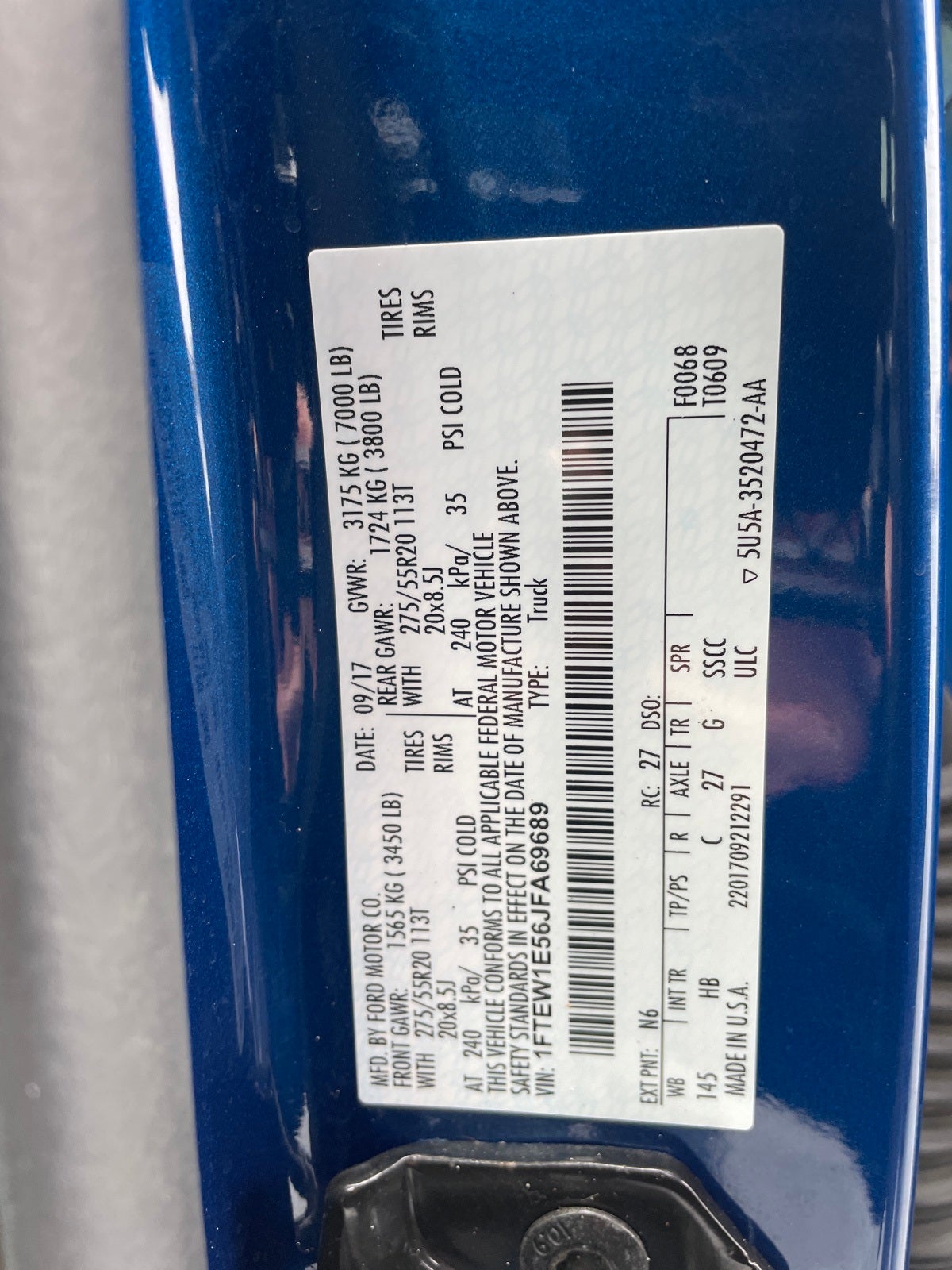 2018 Ford F-150 Lariat