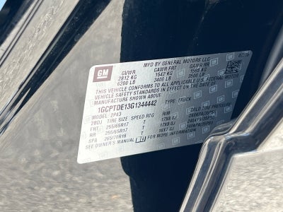 2016 Chevrolet Colorado Z71