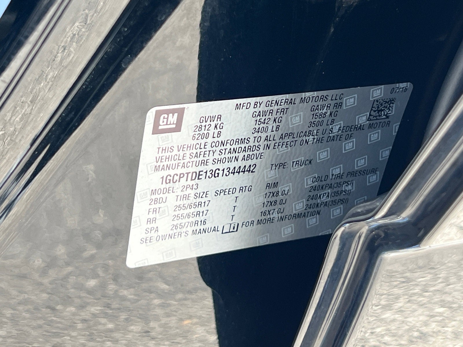 2016 Chevrolet Colorado Z71