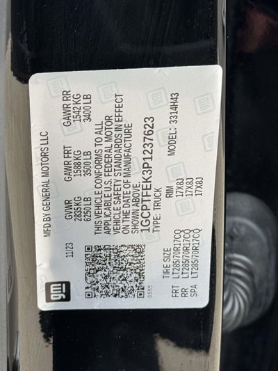 2023 Chevrolet Colorado ZR2