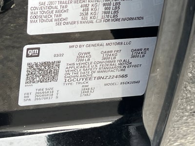 2022 Chevrolet Silverado 1500 LTD RST