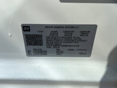 2022 GMC Sierra 2500HD AT4