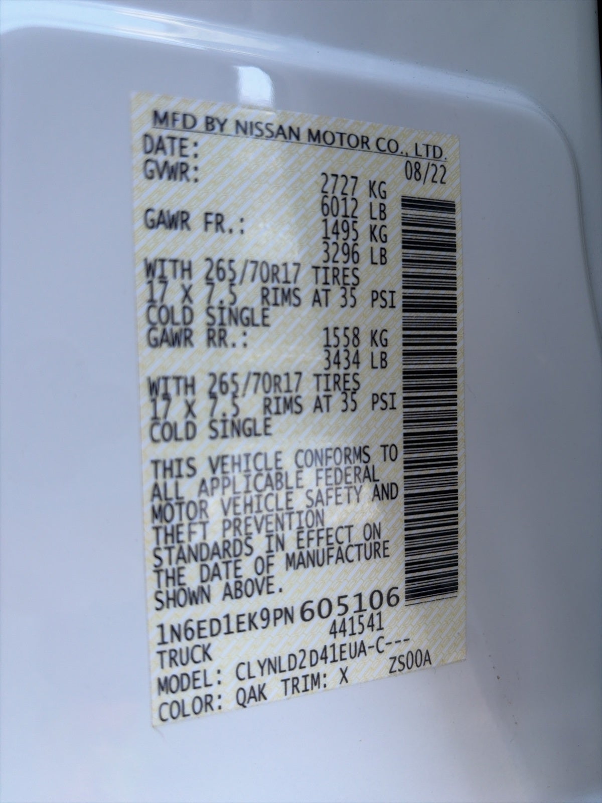 2023 Nissan Frontier PRO-4X