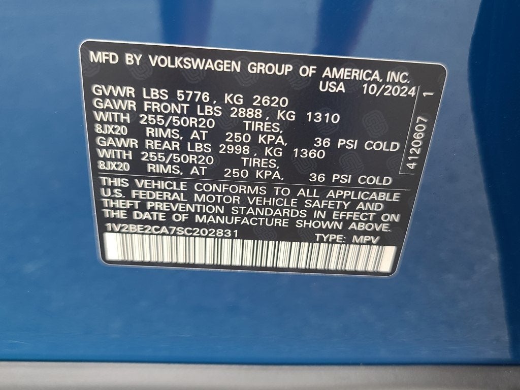 2025 Volkswagen Atlas Cross Sport 2.0T SEL