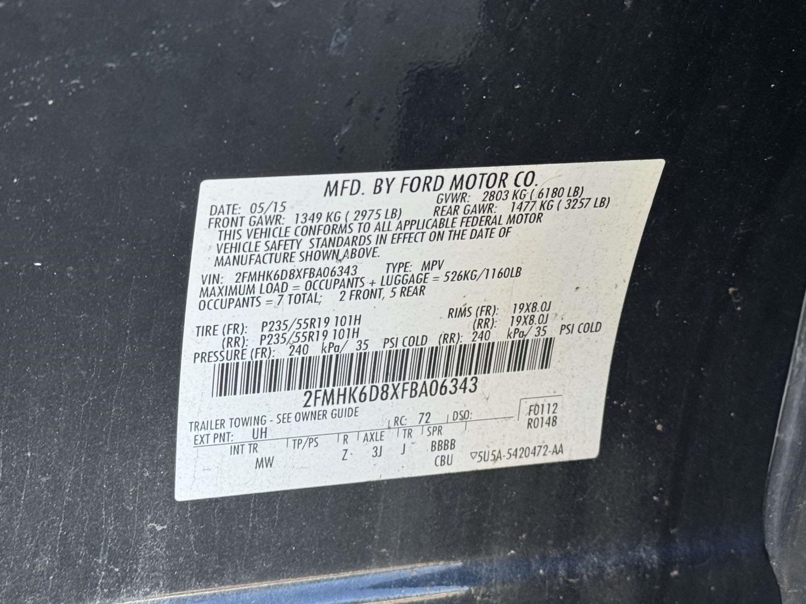 2015 Ford Flex Limited