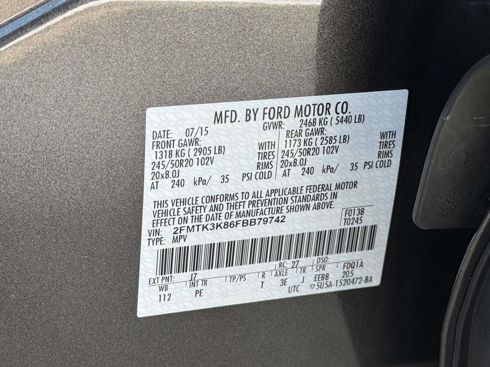 2015 Ford Edge Titanium