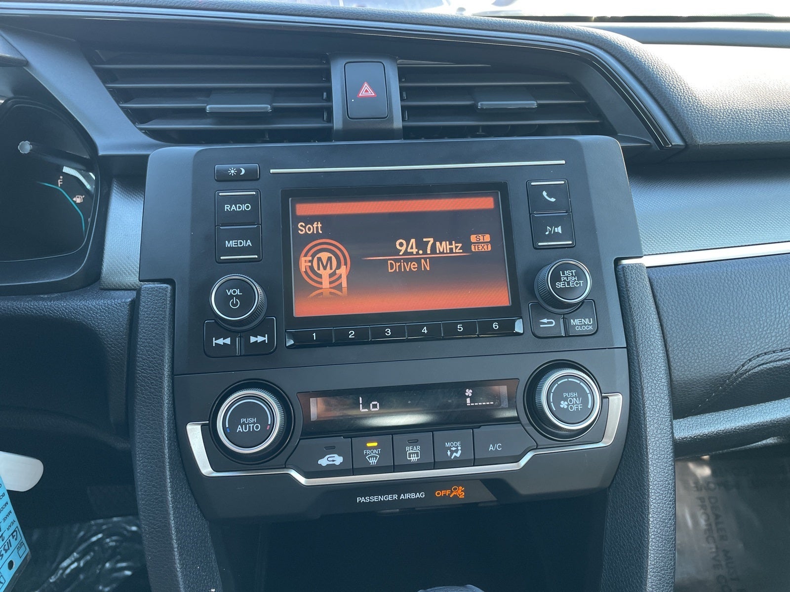 2018 Honda Civic LX w/Honda Sensing