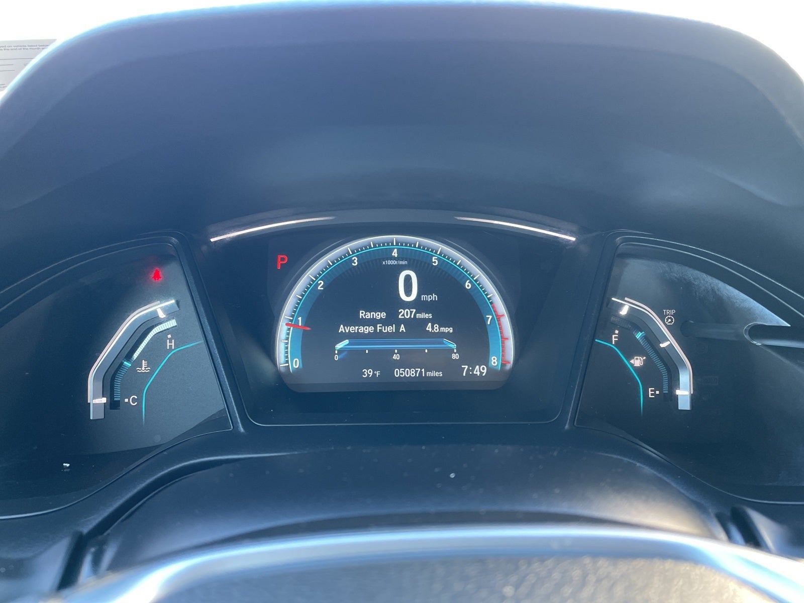 2018 Honda Civic LX w/Honda Sensing