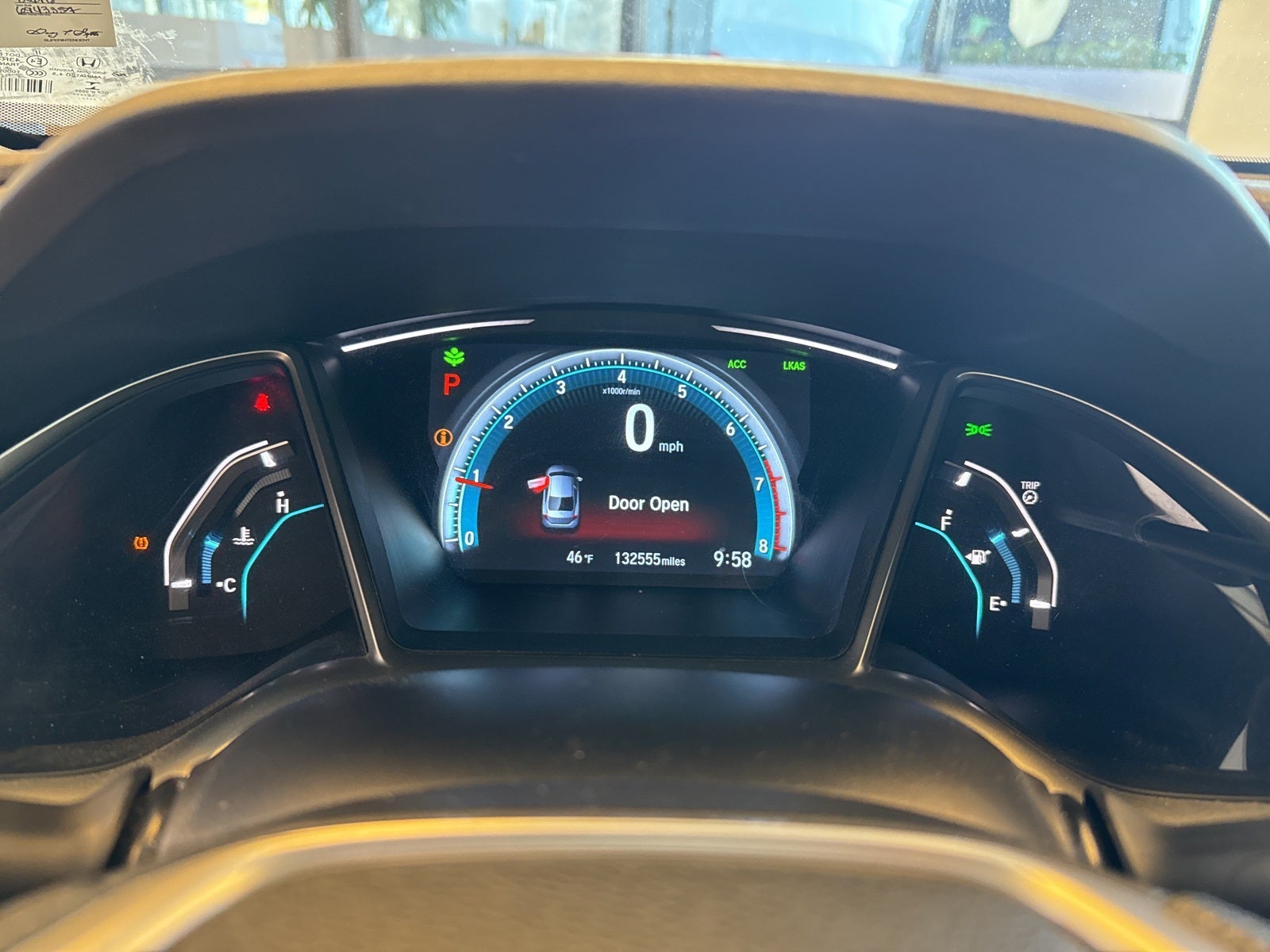 2016 Honda Civic EX w/Honda Sensing