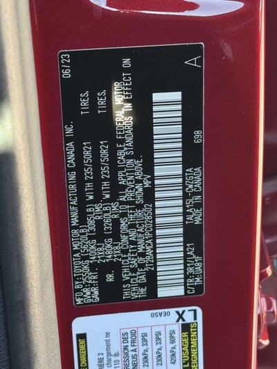 2023 Lexus RX 350 Luxury