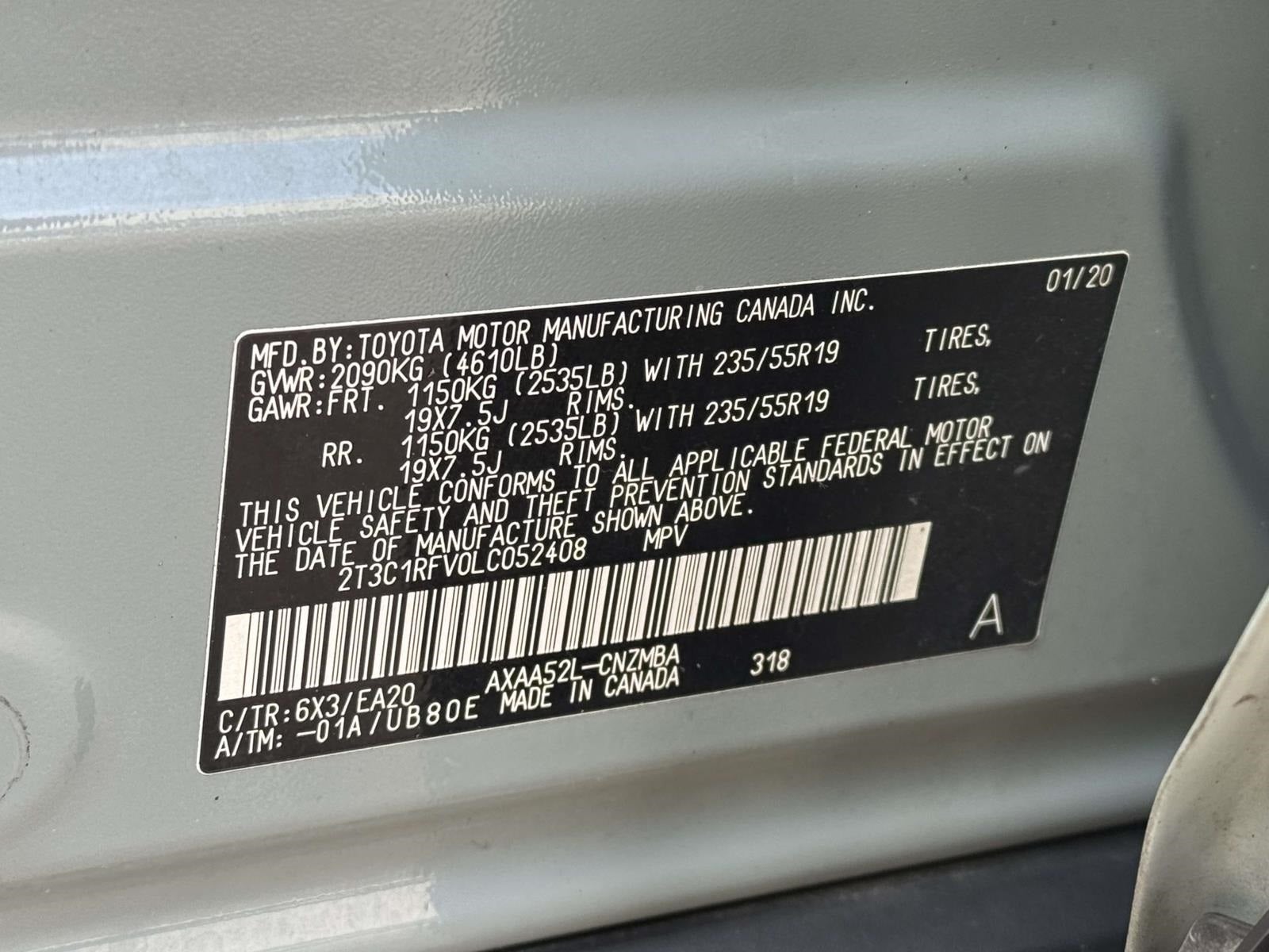 2020 Toyota RAV4 XLE Premium