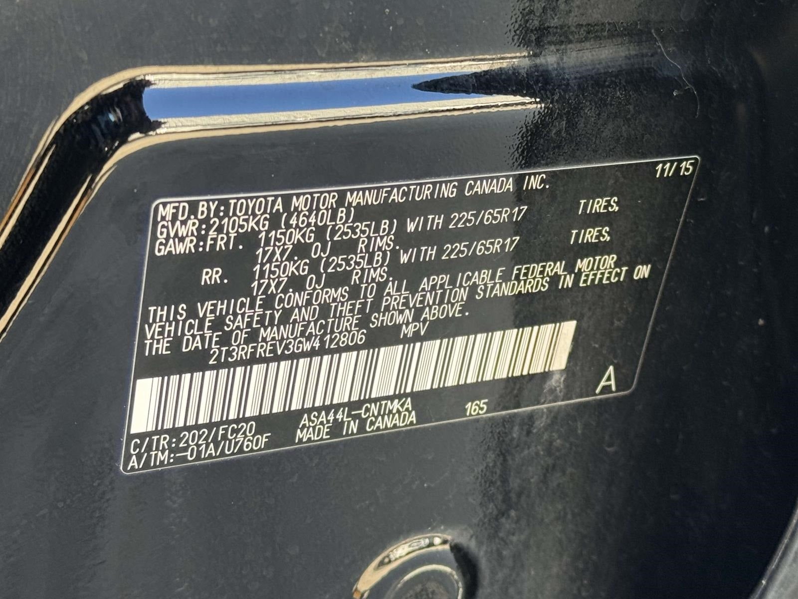 2016 Toyota RAV4 XLE