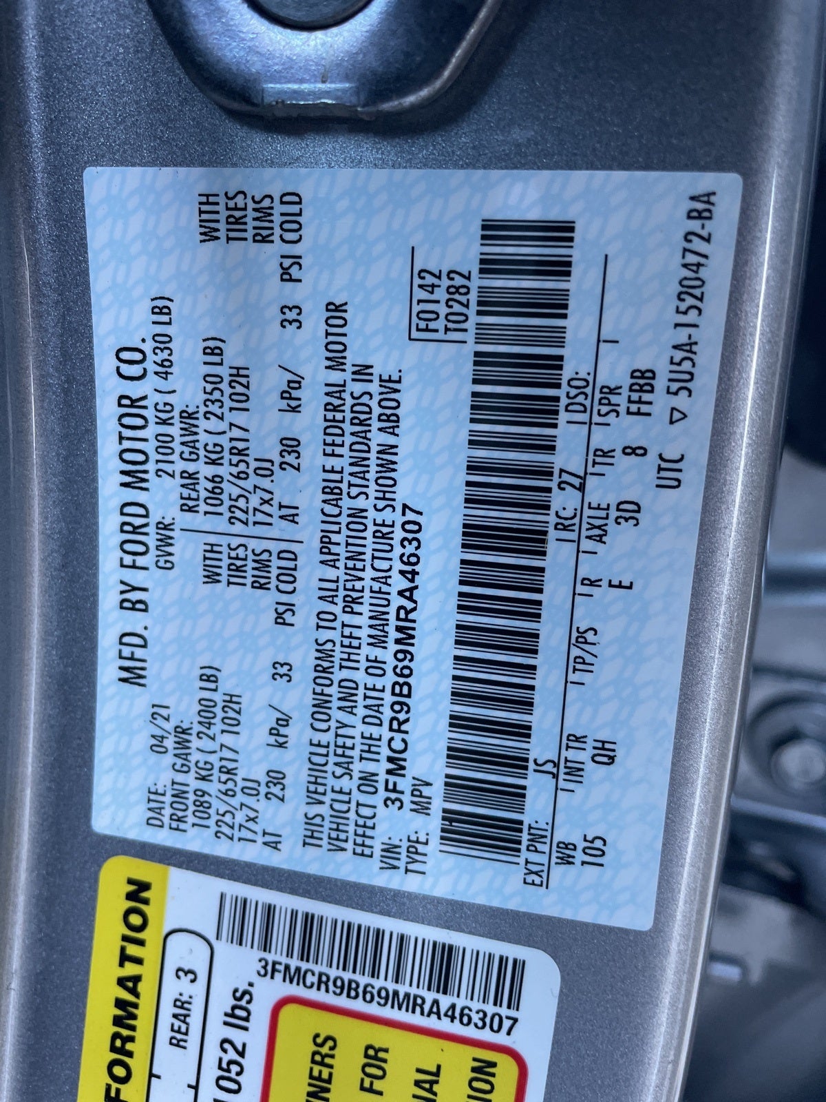 2021 Ford Bronco Sport Big Bend