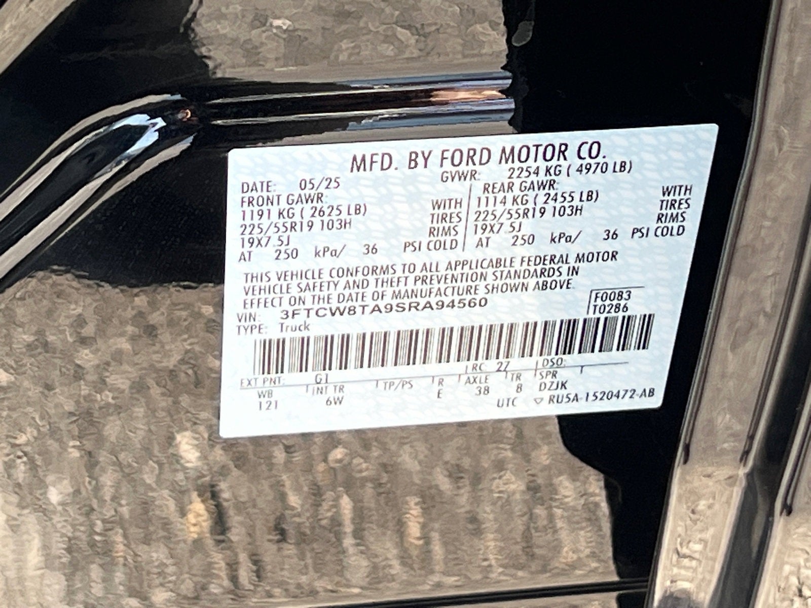 2025 Ford Maverick Lobo Standard