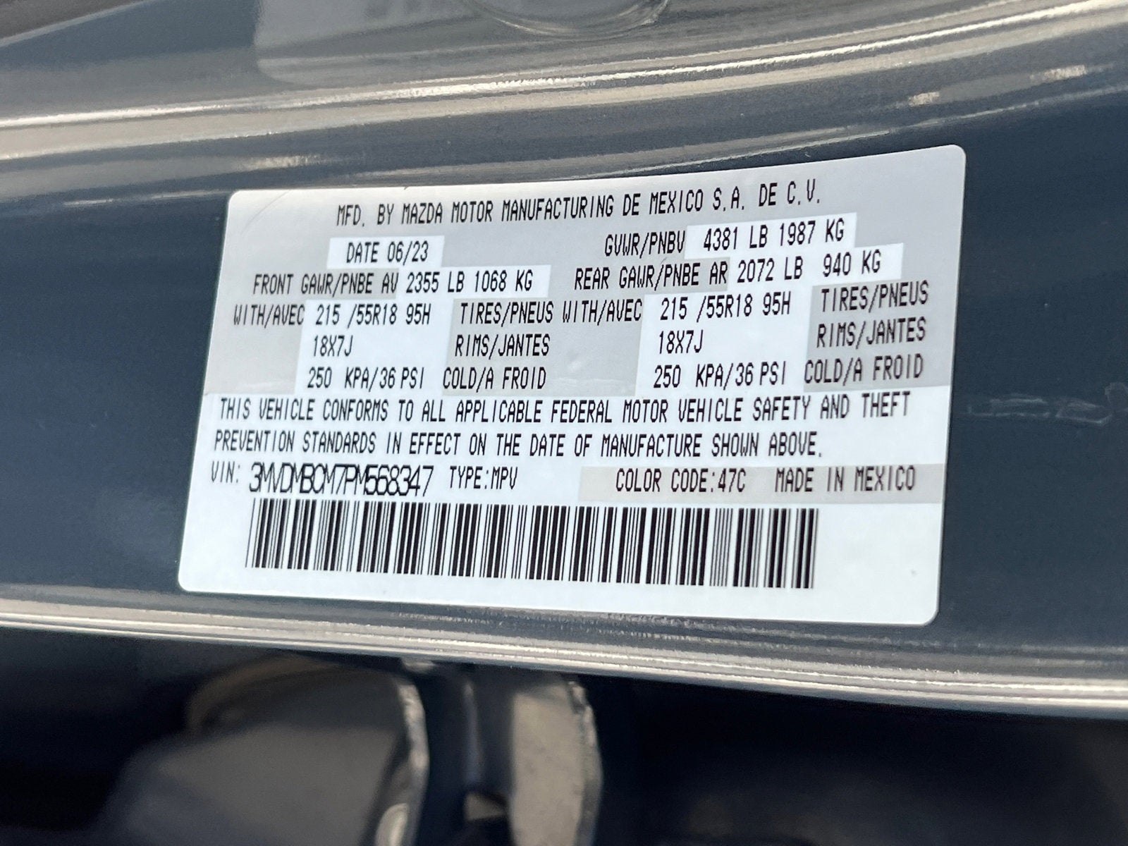 2023 Mazda Mazda CX-30 2.5 S Carbon Edition