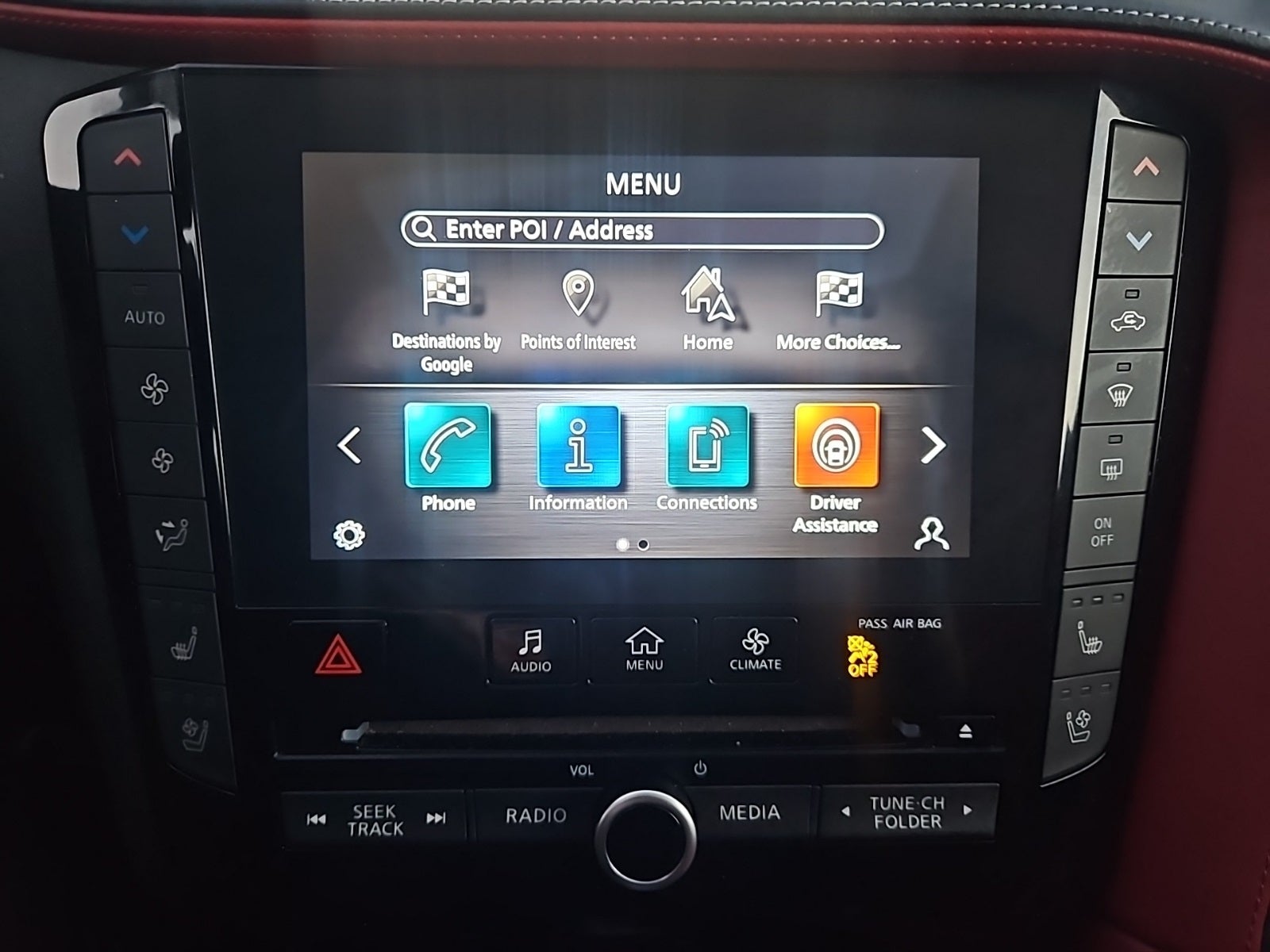 2022 INFINITI QX55 SENSORY