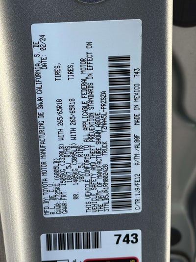 2024 Toyota Tacoma TRD Sport