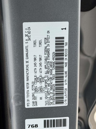 2024 Toyota Tacoma SR5