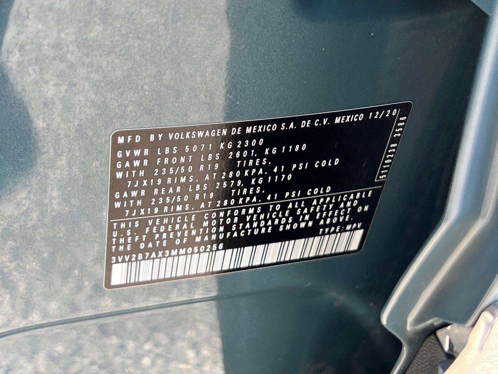 2021 Volkswagen Tiguan 2.0T SEL